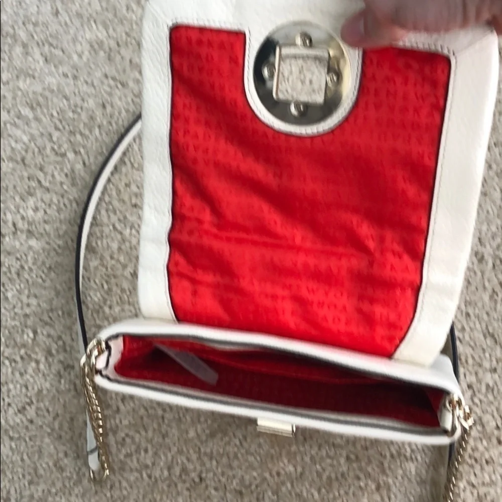 Leather quilted crossbody in cream by Kate Spade
